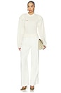 view 6 of 6 Margot Trouser in Ivory