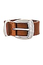view 3 of 3 Hippie Belt in Brown
