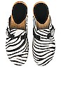 view 4 of 5 Allegra Pony Clog in Zebra