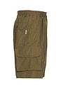 view 3 of 5 Ripstop Cargo Shorts in Khaki