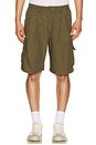 view 4 of 5 Ripstop Cargo Shorts in Khaki