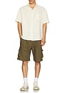 view 5 of 5 Ripstop Cargo Shorts in Khaki