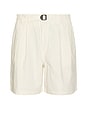 view 1 of 4 Two Tuck Wide Shorts in Cream