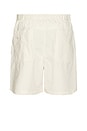 view 2 of 4 Two Tuck Wide Shorts in Cream