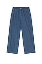 view 1 of 6 Two Tuck Wide Kation Pants in Blue