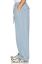 view 2 of 6 Fatigue Stripe Denim Pants in Light Blue