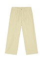 view 5 of 6 Pintuck Wide Chino Pants in Beige