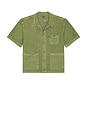 view 1 of 5 Pigment Shirt in Moss Green