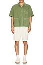 view 5 of 5 Pigment Shirt in Moss Green