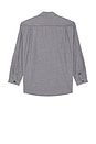 view 2 of 5 Stripe Pocket Work Shirt in Navy