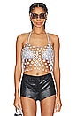 view 1 of 5 x REVOLVE Kelsey Chainmail Top in Silver