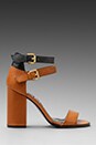 view 2 of 5 Gin Heel en Luggage/Black in Luggage & Black