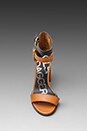 view 5 of 5 Gin Heel en Luggage/Black in Luggage & Black