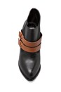view 3 of 5 Ivey Bootie in Black/Cognac in Black & Cognac