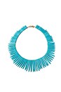 view 1 of 4 Turquoise Spike Necklace in Turquoise