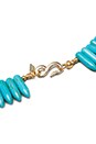 view 3 of 4 Turquoise Spike Necklace in Turquoise