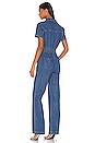 view 3 of 3 Charlie Fashion Denim Jumpsuit in Soho Wash