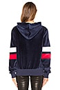 view 3 of 4 SUDADERA CHEVRON VELOUR in Navy