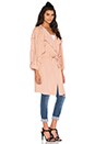 view 3 of 6 Lightweight Trench Coat in Sepia