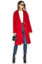 view 1 of 3 Wool Overcoat in Red