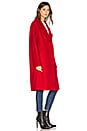 view 2 of 3 Wool Overcoat in Red