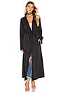 view 1 of 4 Duster Coat in Black