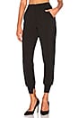 view 2 of 4 High Rise Jogger in Black