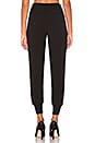 view 3 of 4 High Rise Jogger in Black