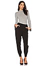 view 4 of 4 High Rise Jogger in Black