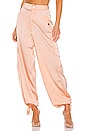 view 1 of 4 Satin Cargo Pant in Blush
