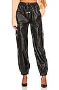 view 1 of 4 Cargo Jogger Pant in Black
