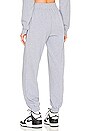 view 3 of 4 Oversized Jogger in Heather Grey