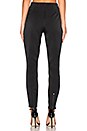 view 3 of 5 High Waist Tuxedo Pant in Black