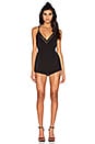 view 2 of 5 Mesh Romper in Black