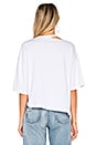 view 3 of 4 CAMISETA CUADRADA ENVEJECIDA in Bright White