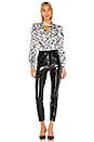 view 5 of 5 Charmeuse Blouse in Zebra