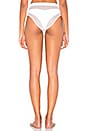 view 3 of 4 PARTE INFERIOR DEL BIKINI DE MALLA CON CINTURA ALTA in Optic White