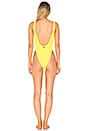 view 3 of 3 High Cut One Piece in Citron
