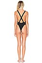 view 3 of 3 x REVOLVE Plunge One Piece in Black