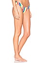 view 2 of 4 x REVOLVE High Cut Bikini Bottom in Rainbow Stripe