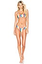 view 4 of 4 x REVOLVE High Cut Bikini Bottom in Rainbow Stripe