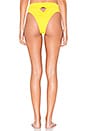 view 3 of 4 x REVOLVE Cutout High Rise Bikini Bottom in Blazing Yellow