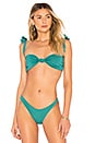 view 2 of 5 TOP BIKINI in Dusty Jade