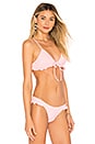view 2 of 4 Frill Bikini Top in Baby Baby Pink