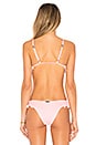 view 3 of 4 Frill Bikini Top in Baby Baby Pink