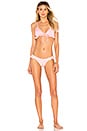 view 4 of 4 Frill Bikini Top in Baby Baby Pink