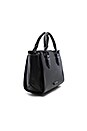 view 3 of 5 Brook Medium Satchel Bag in Black Snake