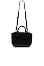 view 5 of 5 Brook Medium Satchel Bag in Black Snake