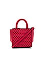 view 1 of 5 Brook Nano Studs Satchel Bag in Ruby Red