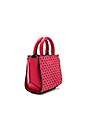 view 3 of 5 Brook Nano Studs Satchel Bag in Ruby Red